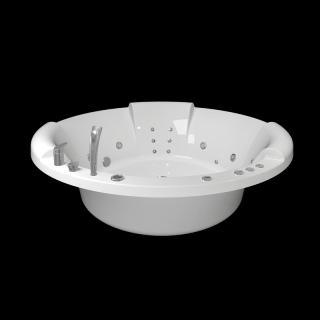  Westerbergs Pacific Round Massagebadkar - Badhuset.se