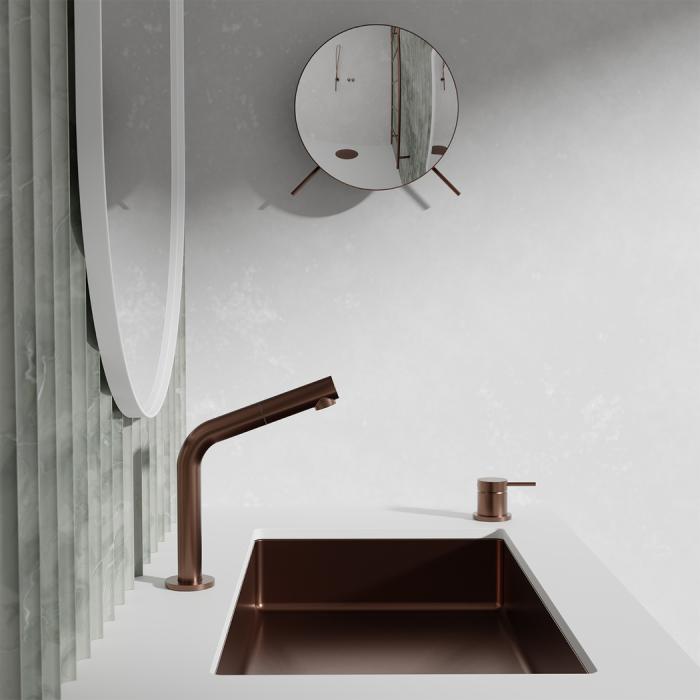  Scandtap Sminkspegel Magnifying Steel Style - Badhuset.se