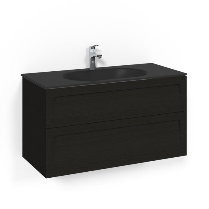  Macro Design Crown Kommod 100x45 med heltäckande tvättställ - Badhuset.se