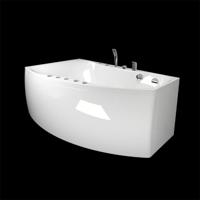  Westerbergs Ocean 160 massagebadkar, L/R - Badhuset.se