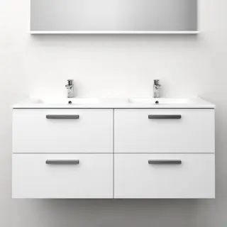  Westerbergs Jord Kommod 120 med heltäckande dubbeltvättställ - Badhuset.se