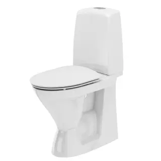  If&ouml; Spira 6261 Golvst&aring;ende F&ouml;rh&ouml;jd Toalettstol - Badhuset.se