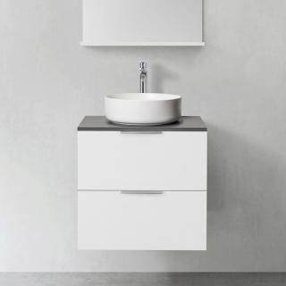  Hafa Shape Kommod 60 med ovanpåliggande tvättställ - Badhuset.se