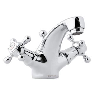  Damixa Tradition Tvättställsblandare tvågrepp, Krom - Badhuset.se