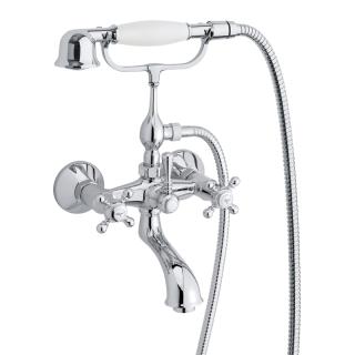  Damixa Tradition Badkars- och duschblandare, Krom - Badhuset.se