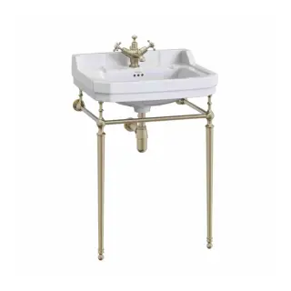  Burlington Klassiskt handfat Edwardian med St&auml;ll - Badhuset.se