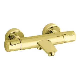  Damixa Silhouet Termostatblandare badkar 150 c/c, Mässing - Badhuset.se