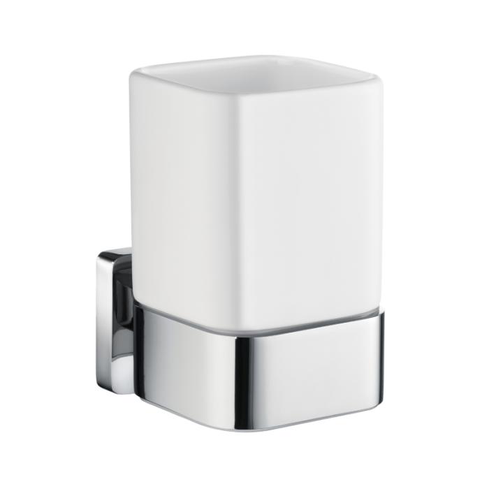  Smedbo ICE Soft Cube Tandborstglas med hållare - Badhuset.se