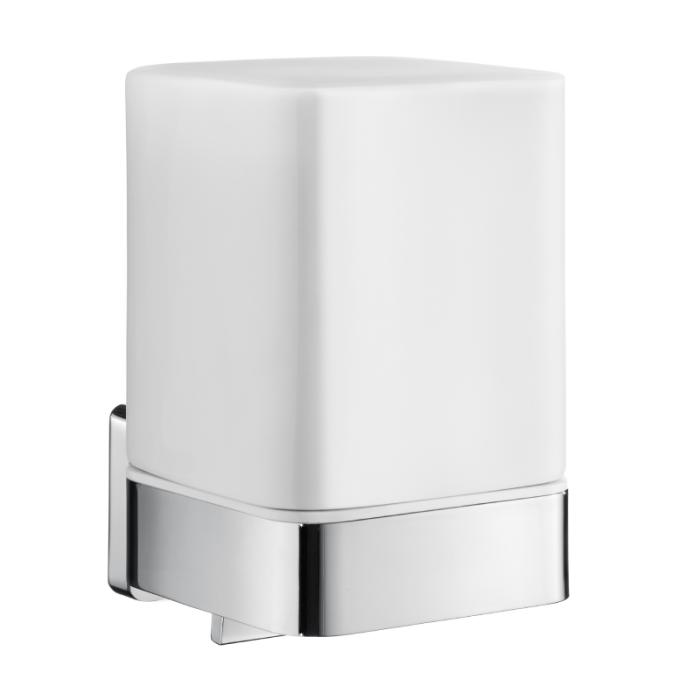 Smedbo ICE Soft Cube Tvåldispenser med hållare, låg - Badhuset.se
