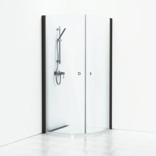  Svedbergs Skoga Hörndusch halvrund med hålgrepp - Badhuset.se