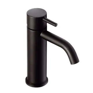  Svedbergs Skule Slät Tvättställsblandare, Mattsvart - Badhuset.se