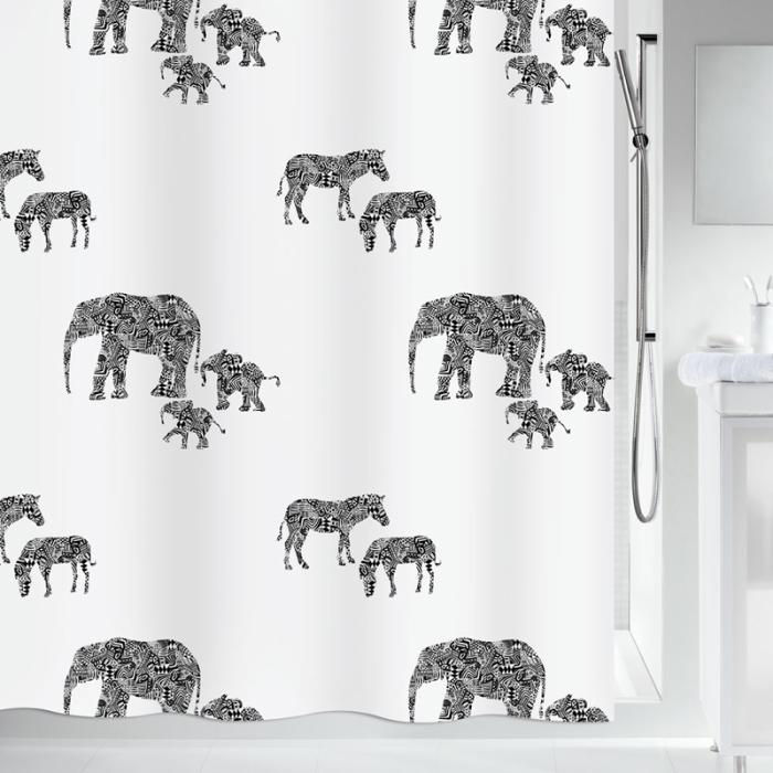  Spirella Serengeti Duschdraperi, textil - Badhuset.se