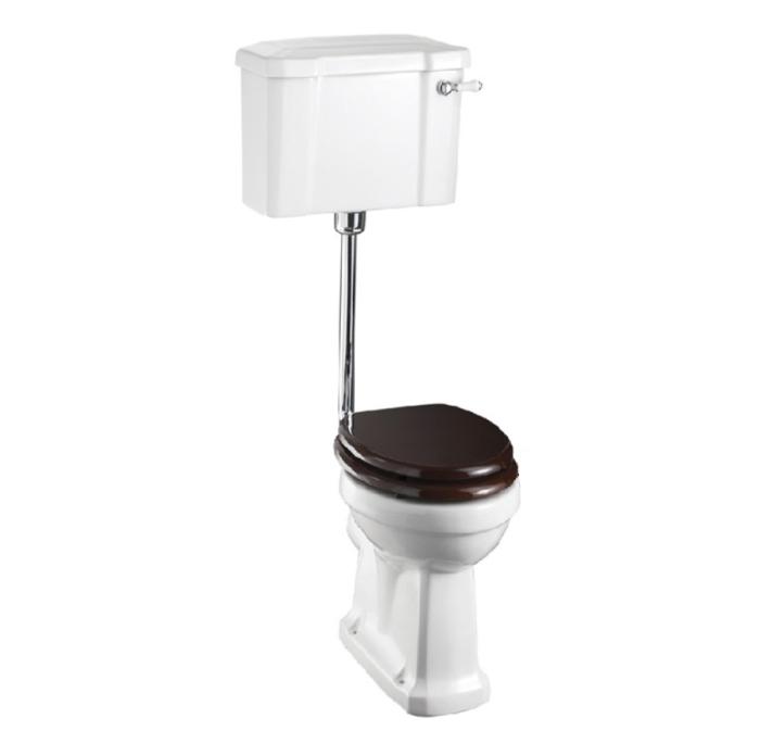  Burlington Toalettstol Klassisk med cistern och låg rör - Badhuset.se