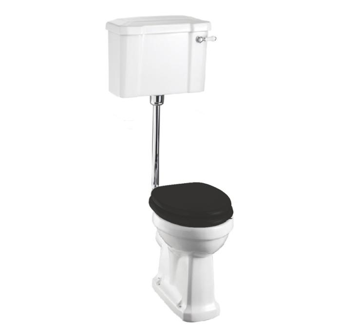  Burlington Toalettstol Klassisk med cistern och låg rör - Badhuset.se