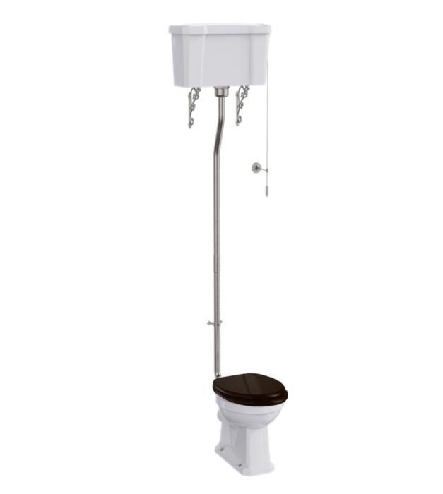  Burlington Toalettstol Klassisk med cistern och hög rör - Badhuset.se