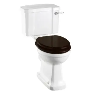  Burlington Toalettstol Rimless med Mjukst&auml;ngande sits - Badhuset.se