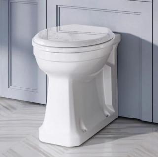  Burlington Toalettstol Rimless Back to wall - Badhuset.se