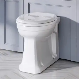  Burlington Toalettstol Rimless Back to wall - Badhuset.se