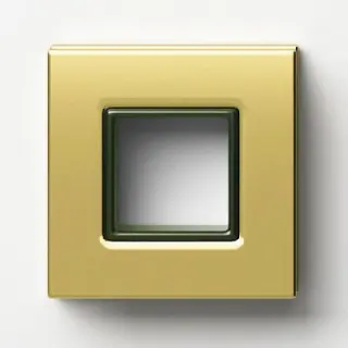  INR Grepp SQUARE, Brushed Brass - Badhuset.se