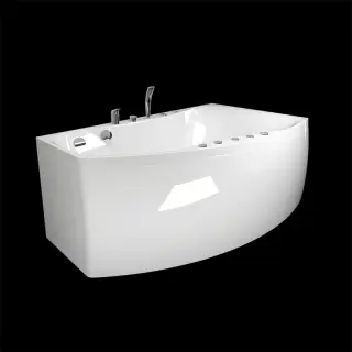  Westerbergs Ocean 160 massagebadkar, L/R - Badhuset.se