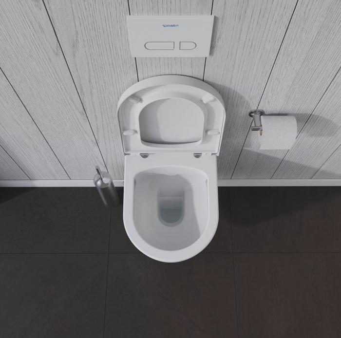  Duravit ME by Starck Vägghängd Toalettstol inkl. Softclose Toalettsits - Badhuset.se