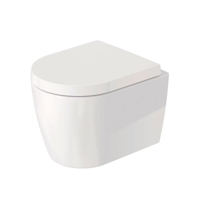  Duravit ME by Starck Vägghängd Toalettstol inkl. Softclose Toalettsits - Badhuset.se