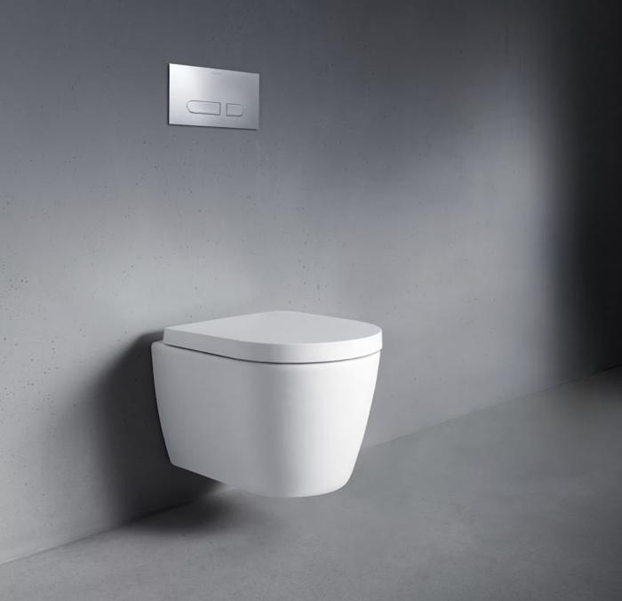  Duravit ME by Starck Vägghängd Toalettstol inkl. Softclose Toalettsits - Badhuset.se