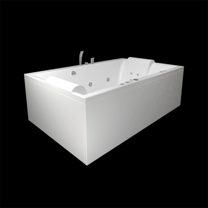  Westerbergs Pacific 190 SQ rektangulärt massagebadkar - Badhuset.se