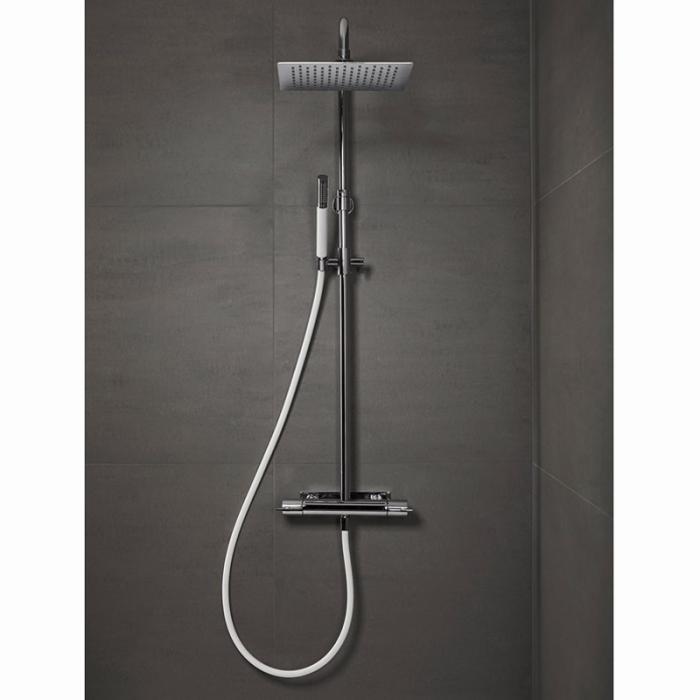  INR EASE Takdusch med handdusch, Krom/Vit - Badhuset.se