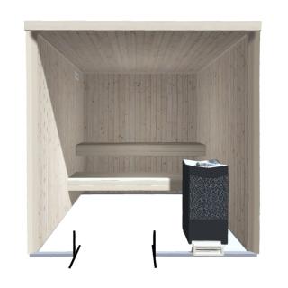  Tylö Bastu i lösvirke Gran 4kvm - Badhuset.se