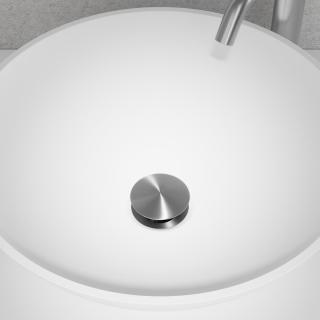  Scandtap Bottenventil Steel Pop-up universal Duo - Badhuset.se