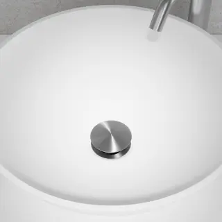  Scandtap Bottenventil Steel Pop-up universal Duo - Badhuset.se