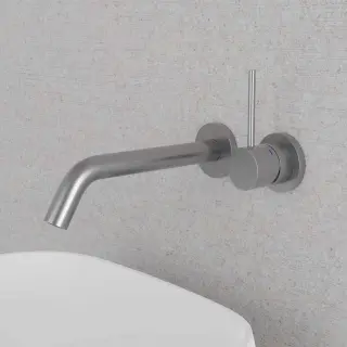  Scandtap Tv&auml;ttst&auml;llsblandare inbyggnad Steel Harmonized 1 - Badhuset.se