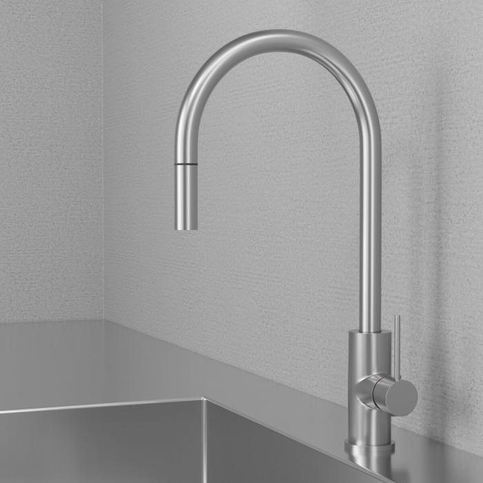  Scandtap Steel Accent D Köksblandare - Badhuset.se