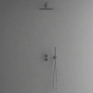  Scandtap Inbyggnadsdusch Steel Harmonized 2x - Badhuset.se