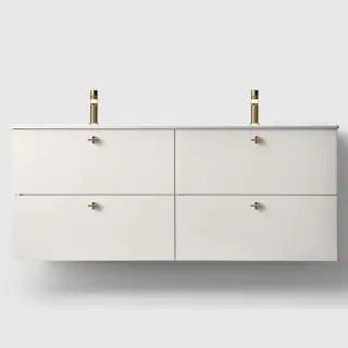  Haven H3 Kommod 140 dubbeltvättställ - Badhuset.se