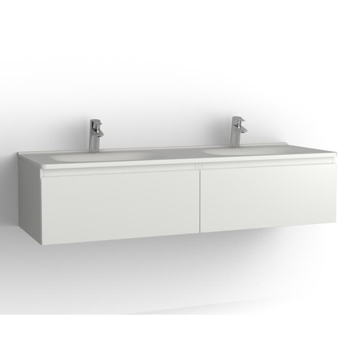  Vedum Flow Kommod 1500 Dubbel med 2 lådor - Badhuset.se