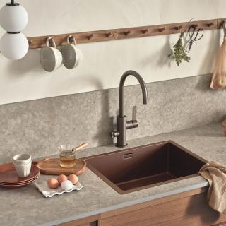  Bricmate Runö Warm Grey Brushed Bänkskiva 12mm - Badhuset.se