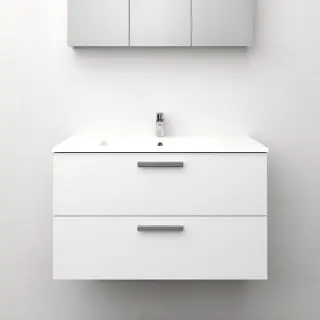  Westerbergs Jord Kommod 90 med heltäckande tvättställ - Badhuset.se