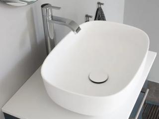  Vedum Tv&auml;ttst&auml;ll SOPRANO 610 (Solid Surface B&auml;nkskiva) - Badhuset.se