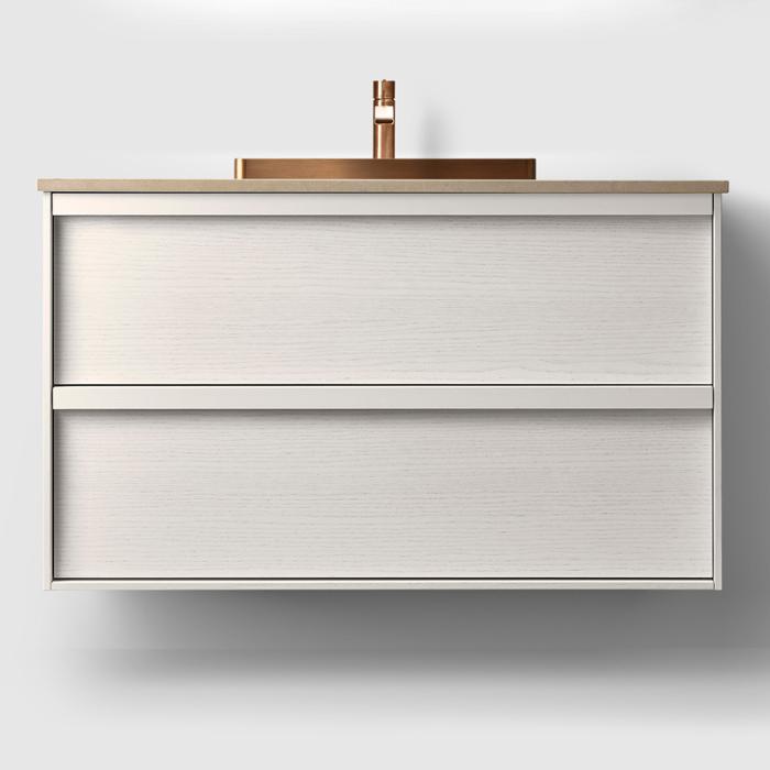  Haven H2 Kommod 100 med stenskiva och nedsänkt tvättställ - Badhuset.se