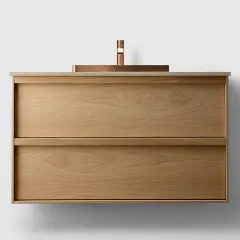  Haven H2 Kommod 100 med stenskiva och nedsänkt tvättställ - Badhuset.se