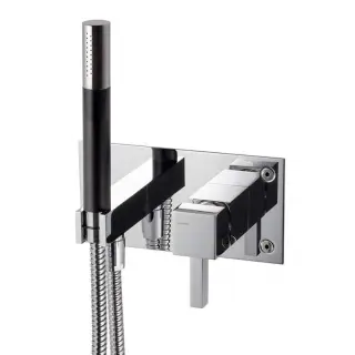  Tapwell BOX011-364 Square Duschblandare inbyggnad, Krom - Badhuset.se