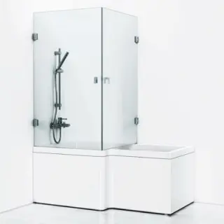  Svedbergs 180º Hörndusch badkar - Badhuset.se