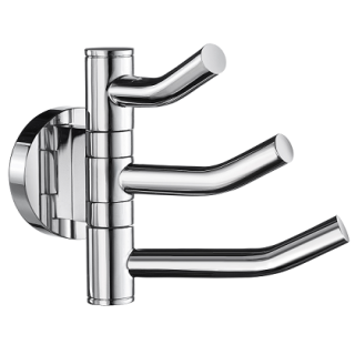  Smedbo Home Svängbar trippelkrok - Badhuset.se