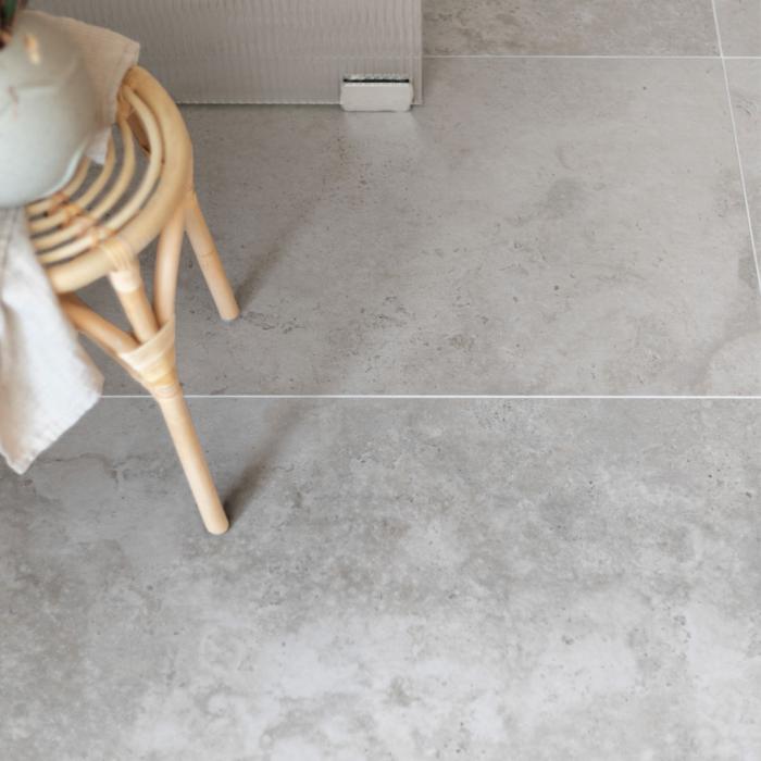  Klinker Gotland Kalksten Grå Matt 60x60 - Badhuset.se