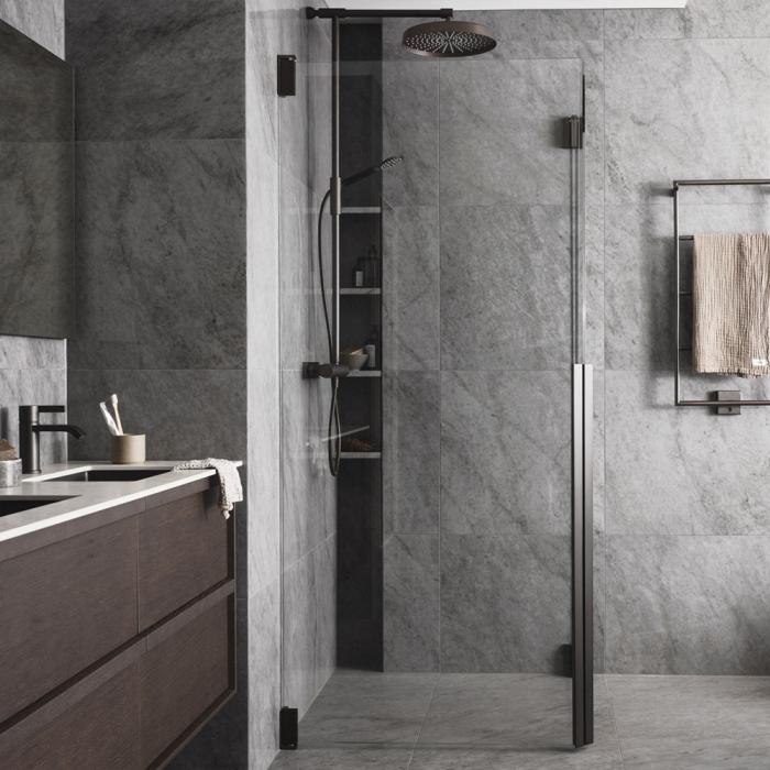  Bricmate Glanshammar Dark Honed Granitkeramik - Badhuset.se