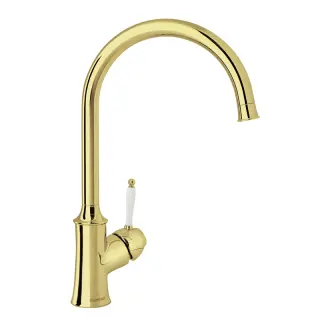  Damixa Tradition Köksblandare, Mässing - Badhuset.se