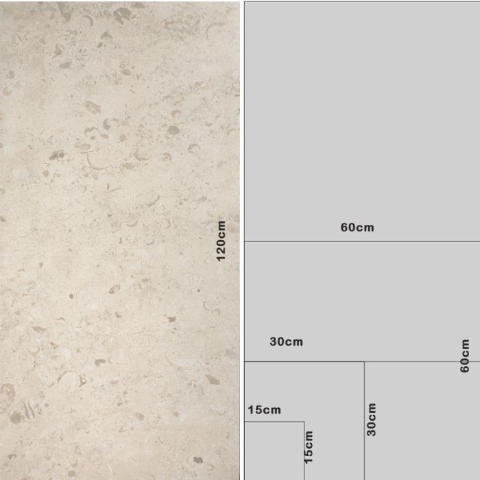  Bricmate J612 Norrvange Ivory Brushed - Badhuset.se