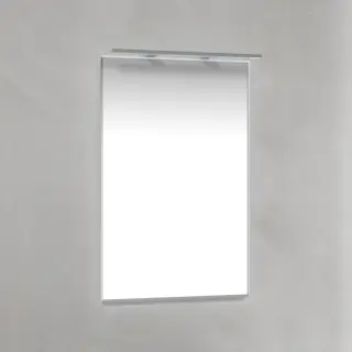  Macro Design Spegel med ram och Rampbelysning LED - Badhuset.se